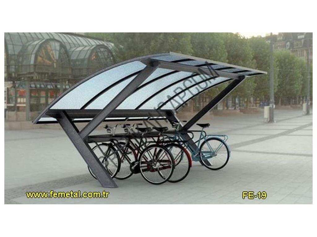 Kapalı Bisiklet Parkı Modeli